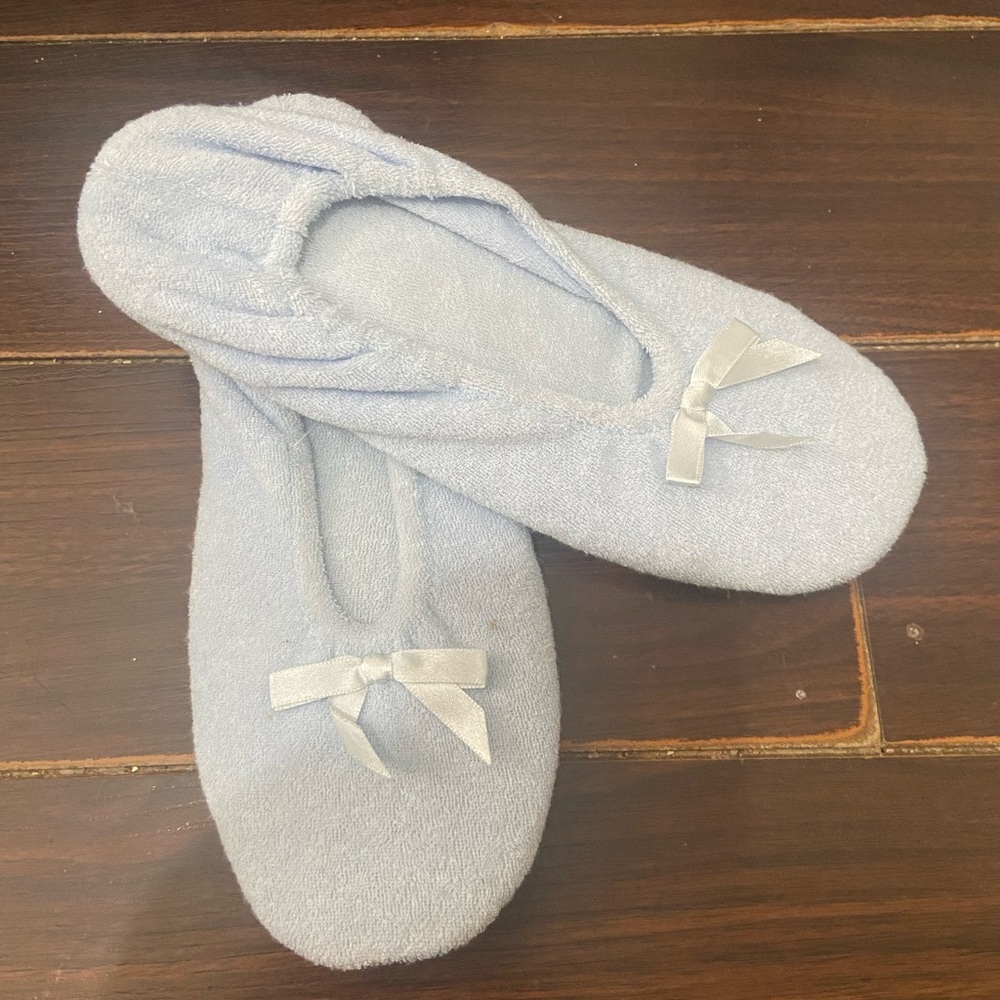 Women’s Light Blue Slippers